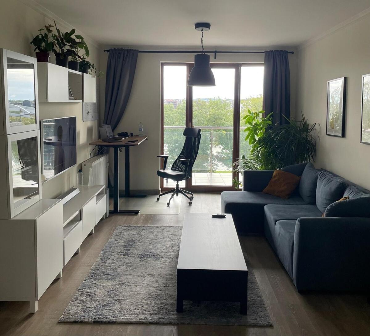 Spacious 60m2 By The River For Nomads Apartament Kraków