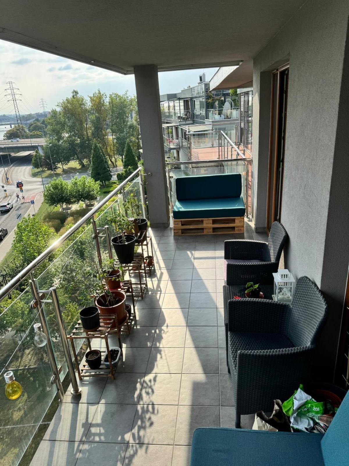 Spacious 60m2 By The River For Nomads Apartament Kraków